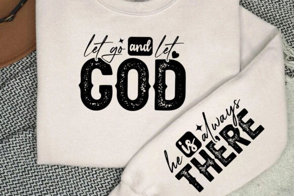 LET GO and Let God SVG PNG Sleeve Shirt Review