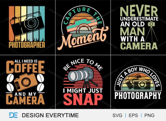 Photography Typography SVG Bundle Design Review