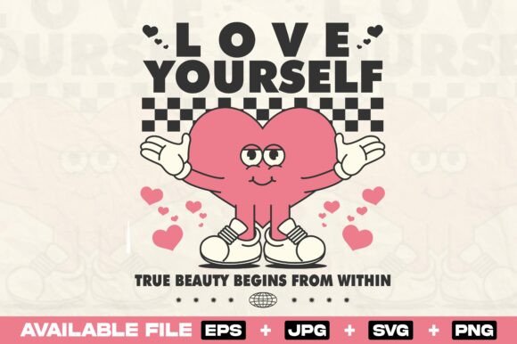 Vintage Heart Cartoon Character Design Review