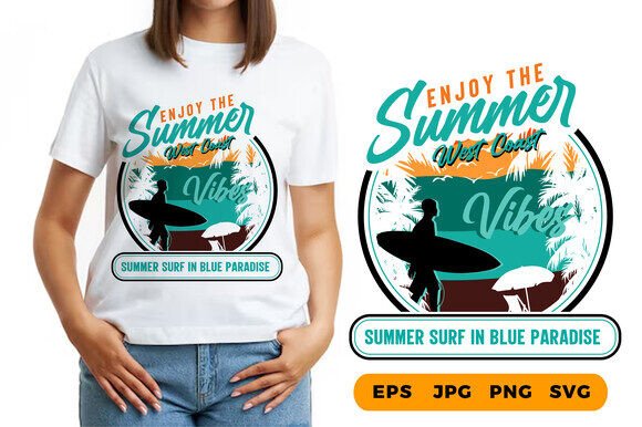 Vintage Summer Vibes T-Shirt Design Review
