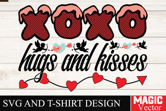 XOXO HUGS and KISSES SVG Cut File Review